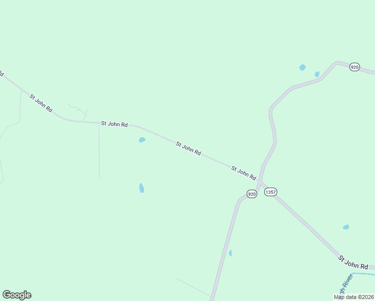 map of restaurants, bars, coffee shops, grocery stores, and more near 13883-13887 Saint John Road in Hardin