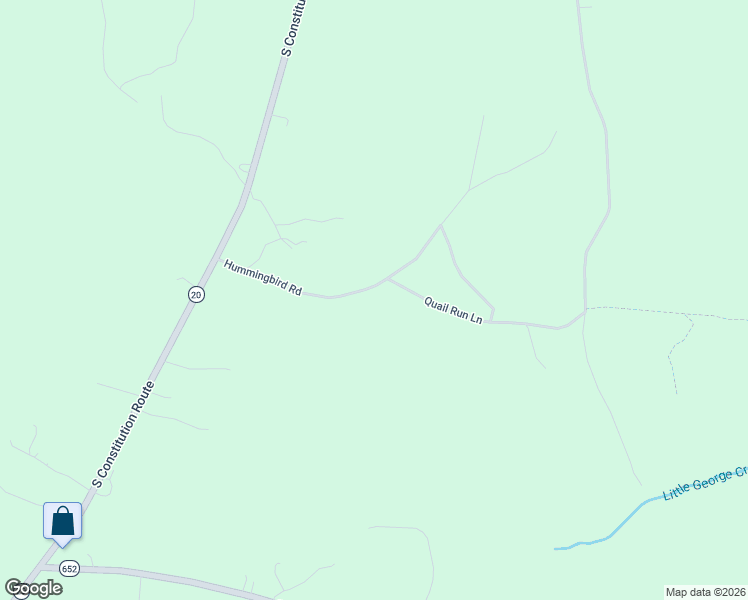 map of restaurants, bars, coffee shops, grocery stores, and more near Hummingbird Road in Scottsville