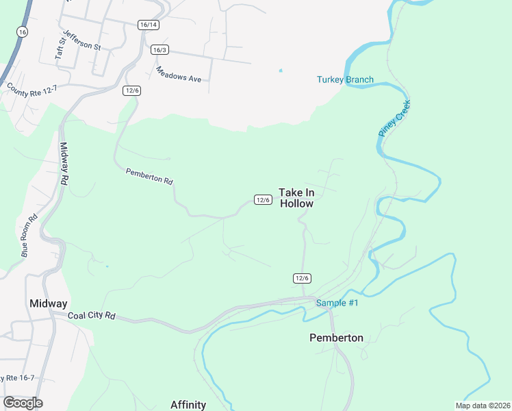 map of restaurants, bars, coffee shops, grocery stores, and more near 558 County Route 12/6 in Midway