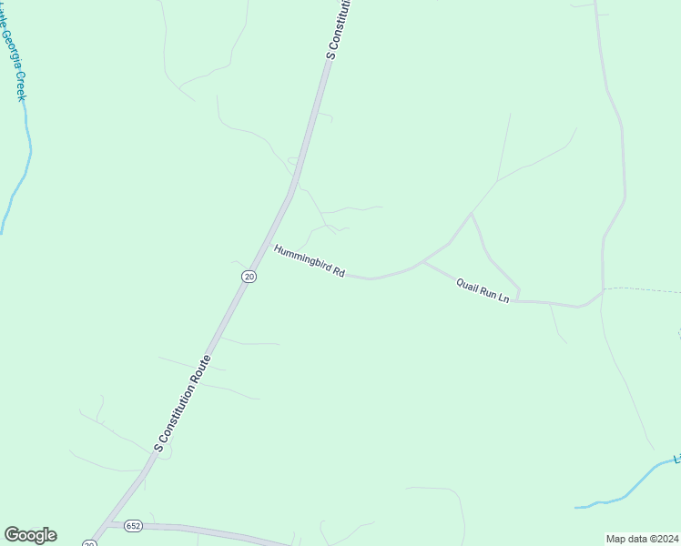 map of restaurants, bars, coffee shops, grocery stores, and more near Hummingbird Road in Scottsville