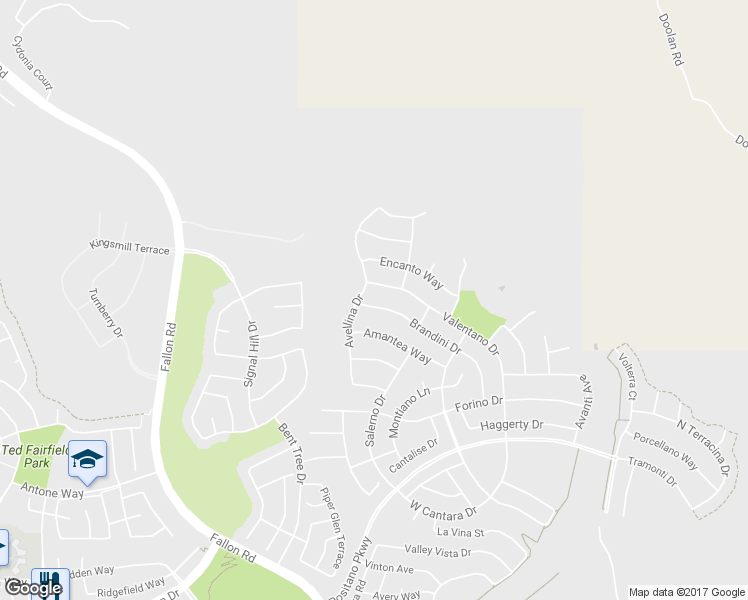 map of restaurants, bars, coffee shops, grocery stores, and more near 2539 Brandini Drive in Dublin