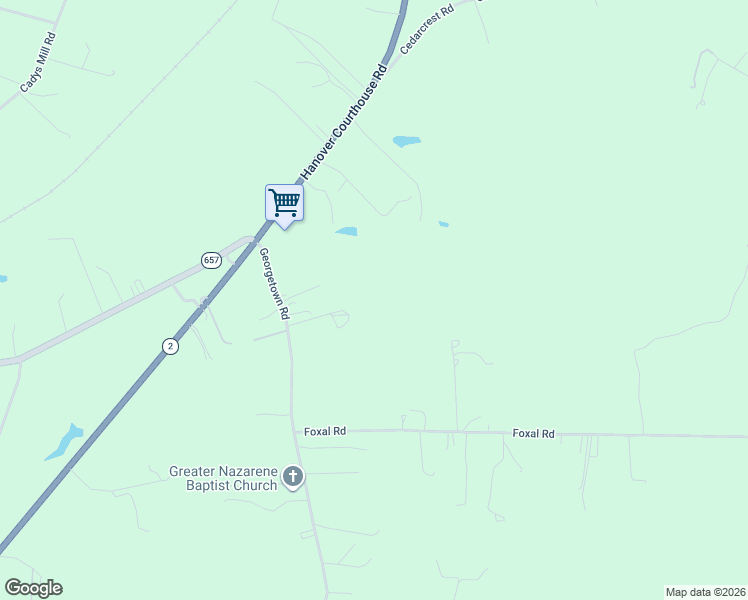 map of restaurants, bars, coffee shops, grocery stores, and more near 12054 Hanover Courthouse Road in Hanover