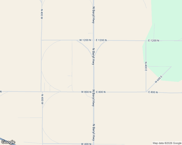 map of restaurants, bars, coffee shops, grocery stores, and more near 950 North Beryl Highway in Beryl