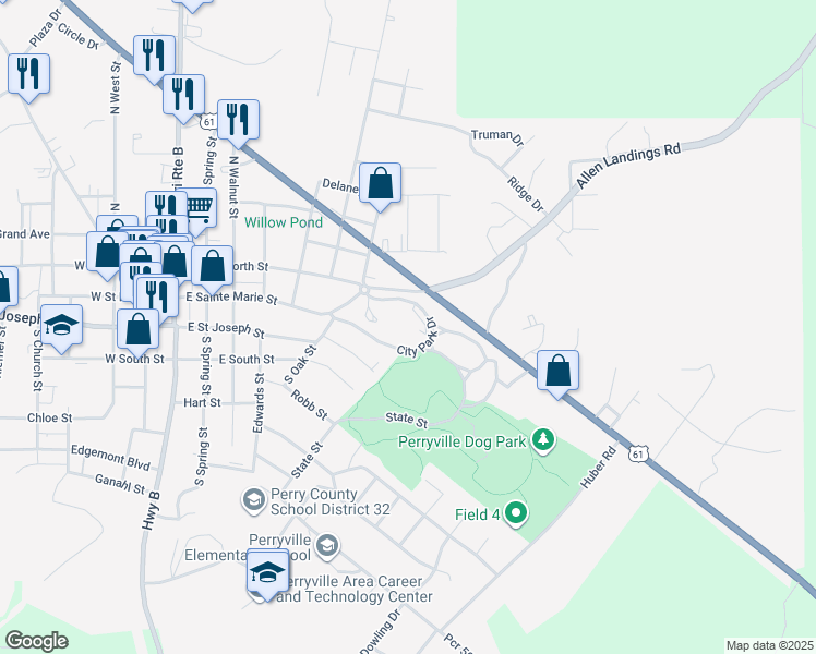 800 City Park Lane, Perryville MO Walk Score