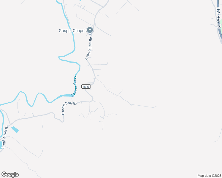 map of restaurants, bars, coffee shops, grocery stores, and more near 165 Hughes Road in Daniels