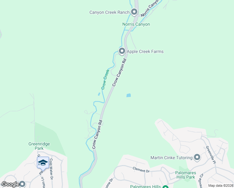 map of restaurants, bars, coffee shops, grocery stores, and more near 6703 Crow Canyon Road in Castro Valley