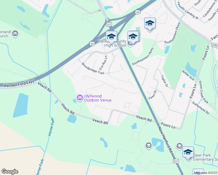 map of restaurants, bars, coffee shops, grocery stores, and more near 1320 Hickory Lane in Owensboro