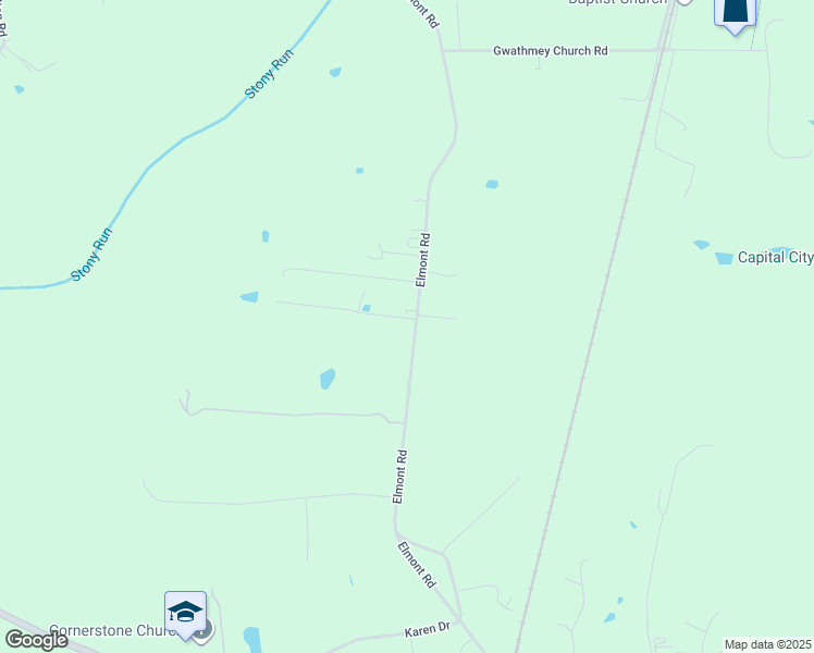 map of restaurants, bars, coffee shops, grocery stores, and more near 11491 Elmont Road in Ashland