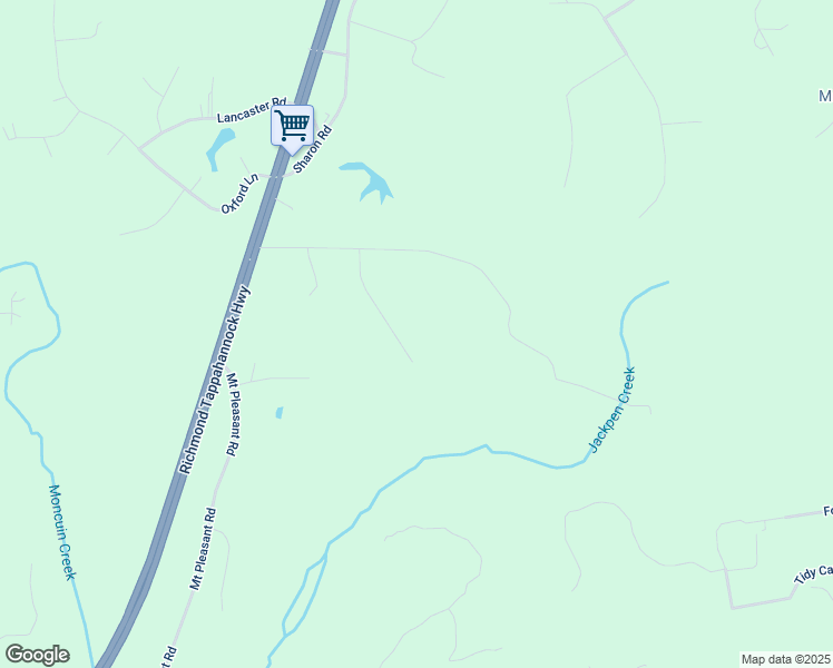 map of restaurants, bars, coffee shops, grocery stores, and more near 217 Beaver Creek Road in King William