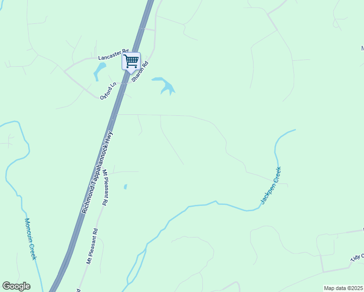 map of restaurants, bars, coffee shops, grocery stores, and more near 217 Beaver Creek Road in King William