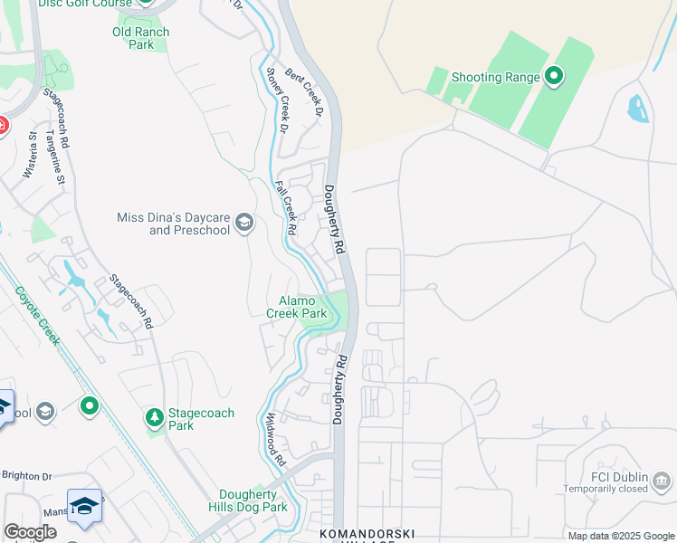 map of restaurants, bars, coffee shops, grocery stores, and more near 7701 Chantilly Drive in Dublin