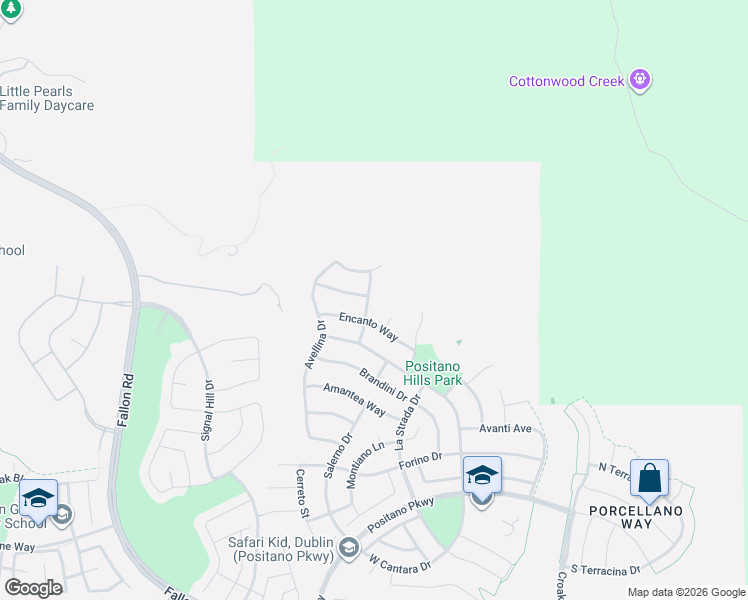 map of restaurants, bars, coffee shops, grocery stores, and more near 5759 Moorjani Street in Dublin