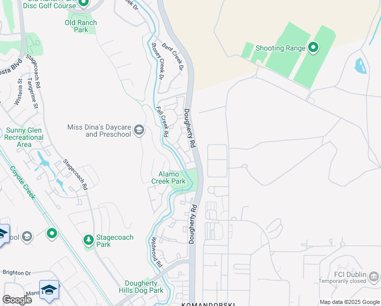 map of restaurants, bars, coffee shops, grocery stores, and more near 7701 Chantilly Drive in Dublin