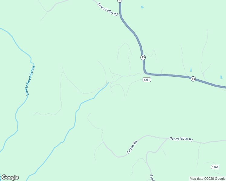 map of restaurants, bars, coffee shops, grocery stores, and more near 18 High Falls Creek Drive in Campton