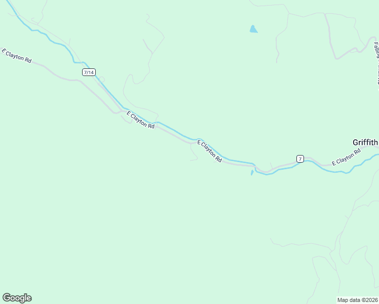 map of restaurants, bars, coffee shops, grocery stores, and more near 989 East Clayton Road in Alderson