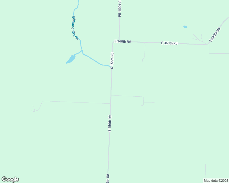 map of restaurants, bars, coffee shops, grocery stores, and more near 3634 South 156th Road in Polk