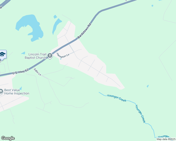 map of restaurants, bars, coffee shops, grocery stores, and more near 56 Hartford Court in Elizabethtown