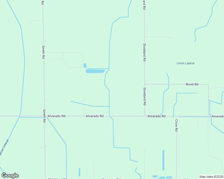 map of restaurants, bars, coffee shops, grocery stores, and more near 10501 Alvarado Road in Oakdale