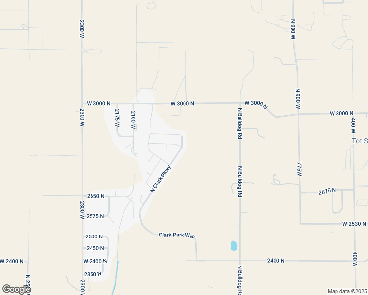 map of restaurants, bars, coffee shops, grocery stores, and more near 2834 North Clark Parkway in Cedar City