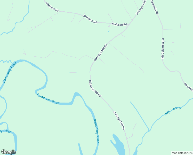 map of restaurants, bars, coffee shops, grocery stores, and more near 5316 Dabneys Mill Road in Manquin