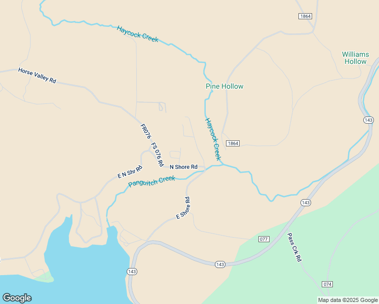 map of restaurants, bars, coffee shops, grocery stores, and more near 438-458 Falls Road in Panguitch