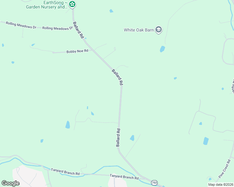 map of restaurants, bars, coffee shops, grocery stores, and more near 1234 Ballard Road in Lancaster