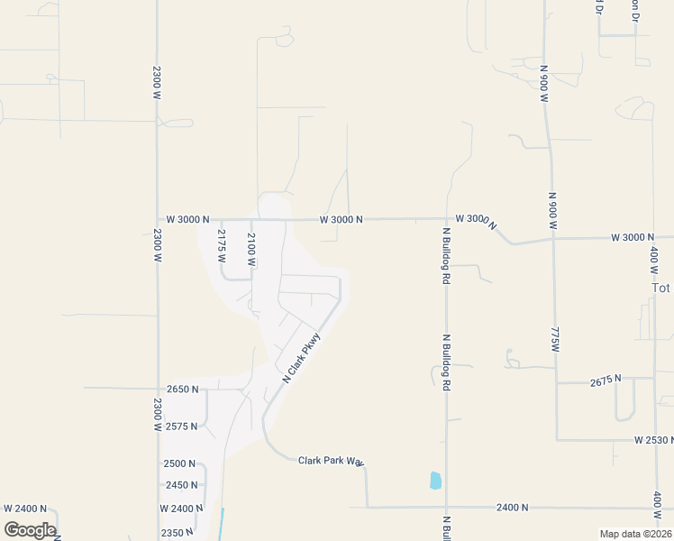 map of restaurants, bars, coffee shops, grocery stores, and more near 1712 Clark Park Way in Cedar City