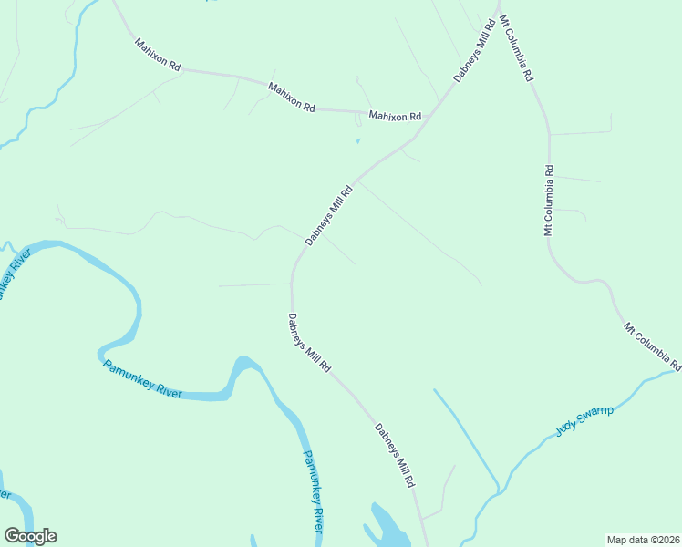 map of restaurants, bars, coffee shops, grocery stores, and more near 5498 Dabneys Mill Road in Manquin