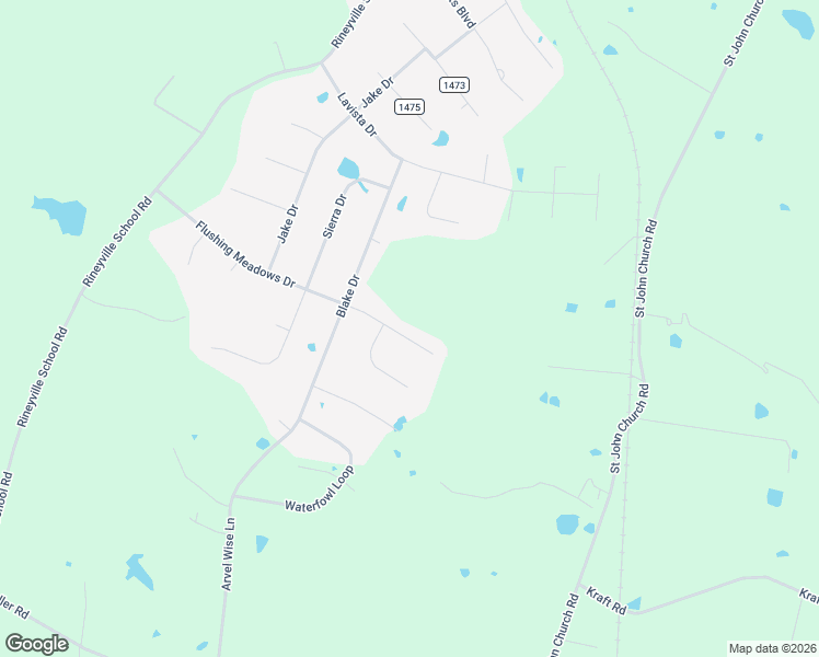 map of restaurants, bars, coffee shops, grocery stores, and more near 616 Flushing Meadows Drive in Rineyville