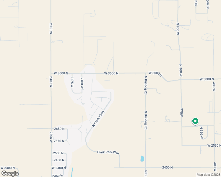 map of restaurants, bars, coffee shops, grocery stores, and more near 2868 Clark Park Way in Cedar City