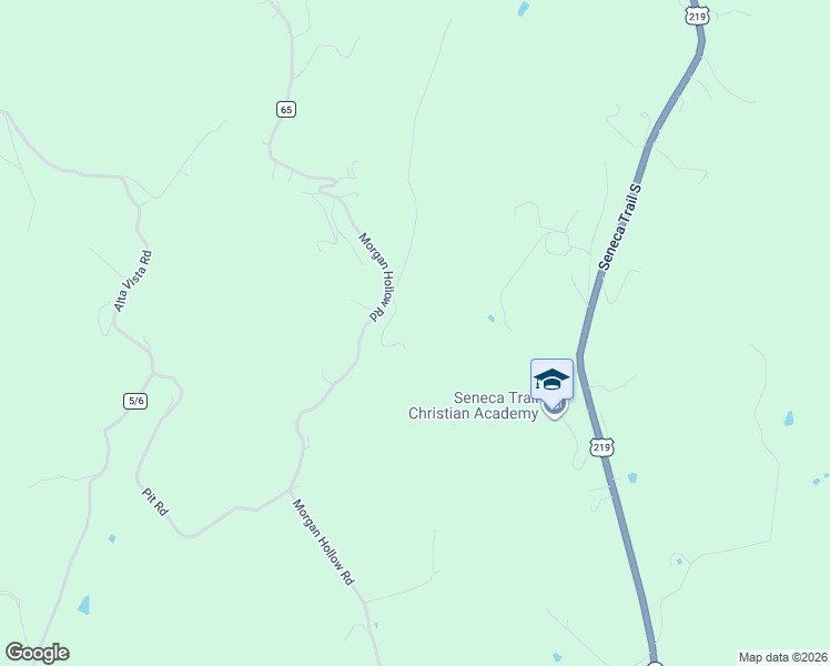 map of restaurants, bars, coffee shops, grocery stores, and more near Toothman Road in Ronceverte