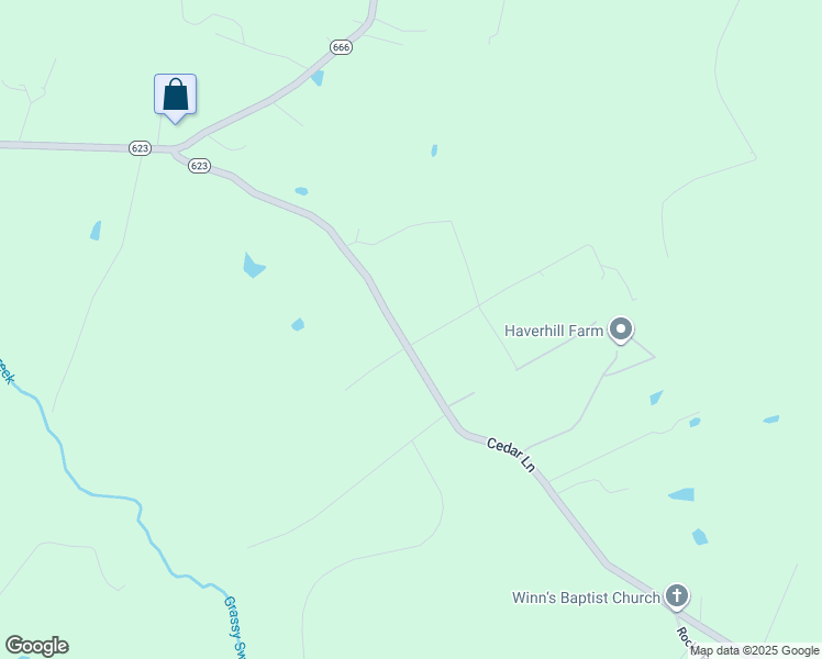 map of restaurants, bars, coffee shops, grocery stores, and more near 13062 Cedar Lane in Ashland