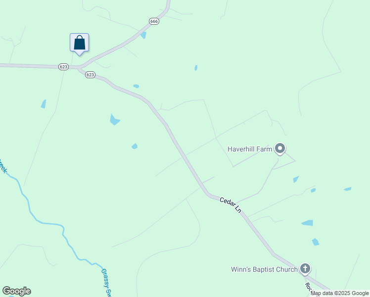 map of restaurants, bars, coffee shops, grocery stores, and more near 13062 Cedar Lane in Ashland