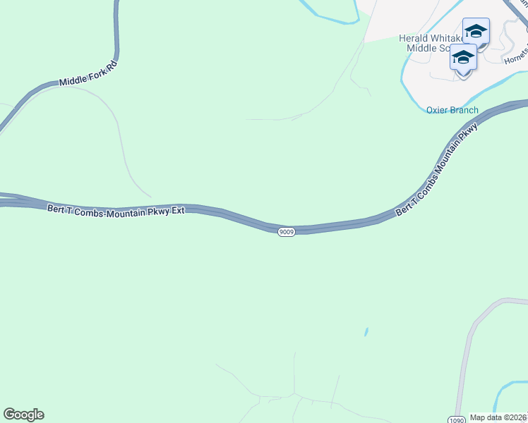 map of restaurants, bars, coffee shops, grocery stores, and more near Bert T Combs Mountain Parkway in Salyersville