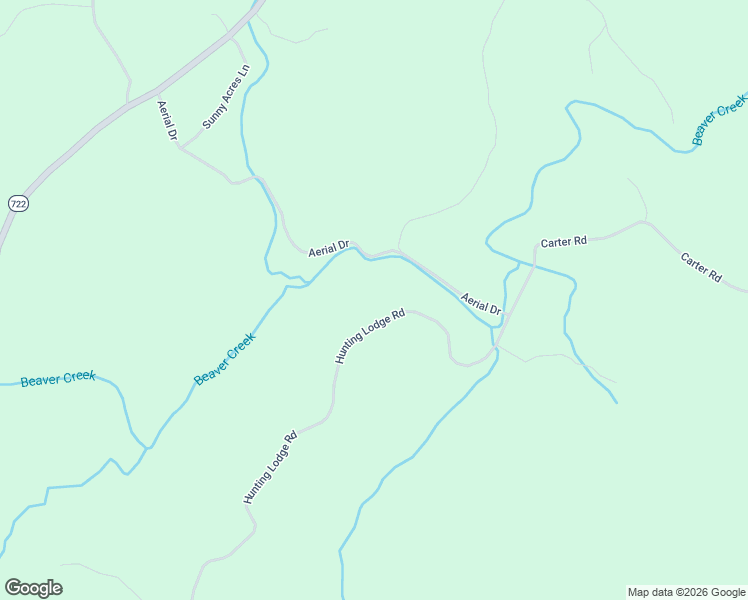 map of restaurants, bars, coffee shops, grocery stores, and more near Hunting Lodge Road in Schuyler