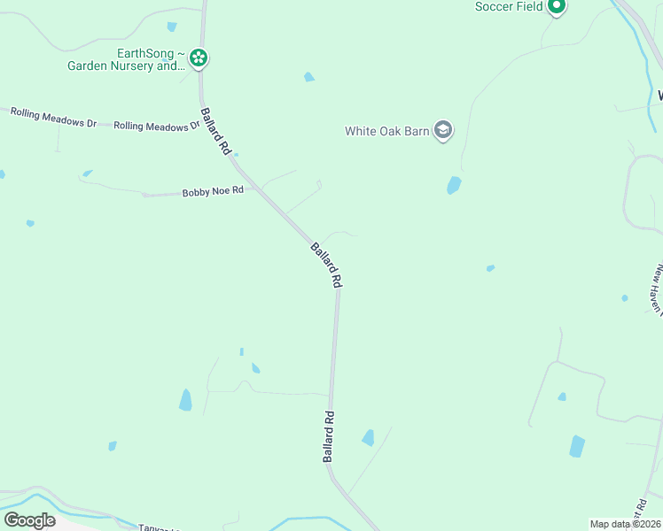 map of restaurants, bars, coffee shops, grocery stores, and more near 1234 Ballard Road in Lancaster