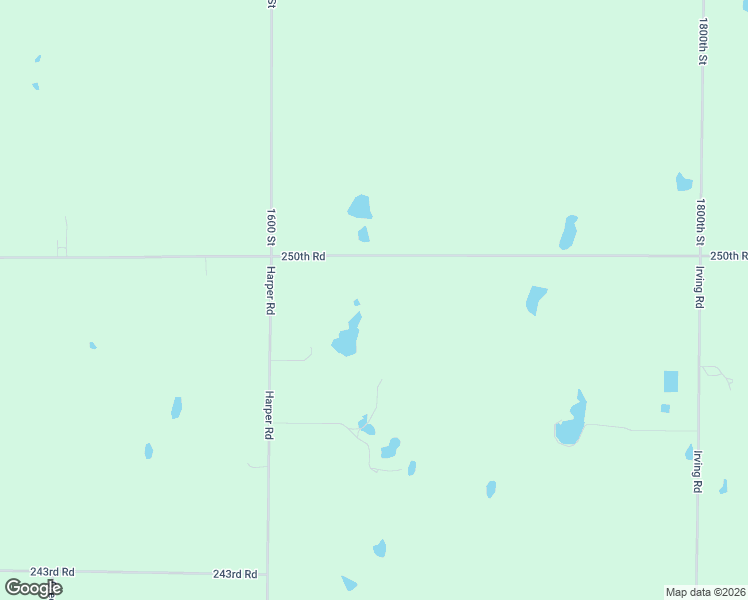 map of restaurants, bars, coffee shops, grocery stores, and more near 8227 250th Road in Humboldt