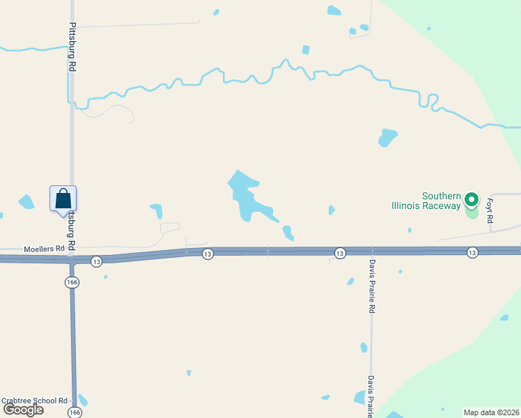 map of restaurants, bars, coffee shops, grocery stores, and more near 17208 Illinois 13 in Marion