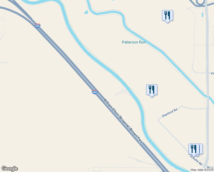 map of restaurants, bars, coffee shops, grocery stores, and more near 25559 International Parkway in Tracy