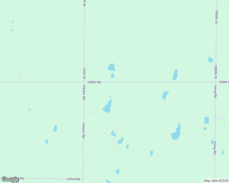 map of restaurants, bars, coffee shops, grocery stores, and more near 8227 250th Road in Humboldt