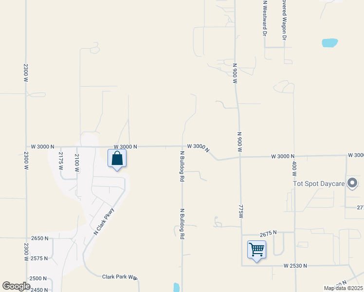map of restaurants, bars, coffee shops, grocery stores, and more near 1138 W 3000 N in Cedar City