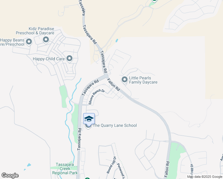 map of restaurants, bars, coffee shops, grocery stores, and more near Silvera Ranch Drive & Branding Iron Place in Dublin
