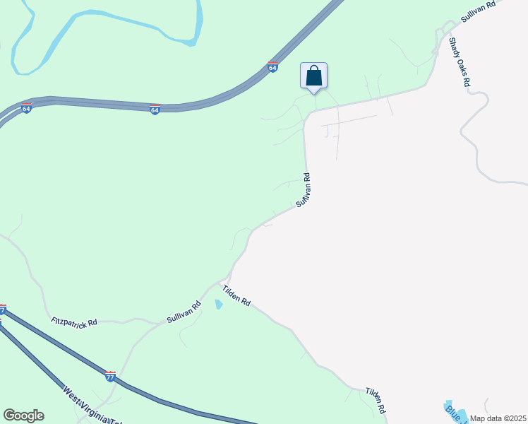 map of restaurants, bars, coffee shops, grocery stores, and more near 1344 Sullivan Road in Glen Morgan