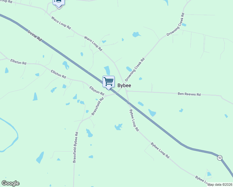 map of restaurants, bars, coffee shops, grocery stores, and more near 3916 New Irvine Road in Waco