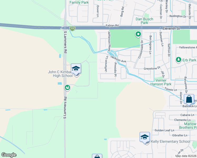 map of restaurants, bars, coffee shops, grocery stores, and more near 2970 Compton Place in Tracy