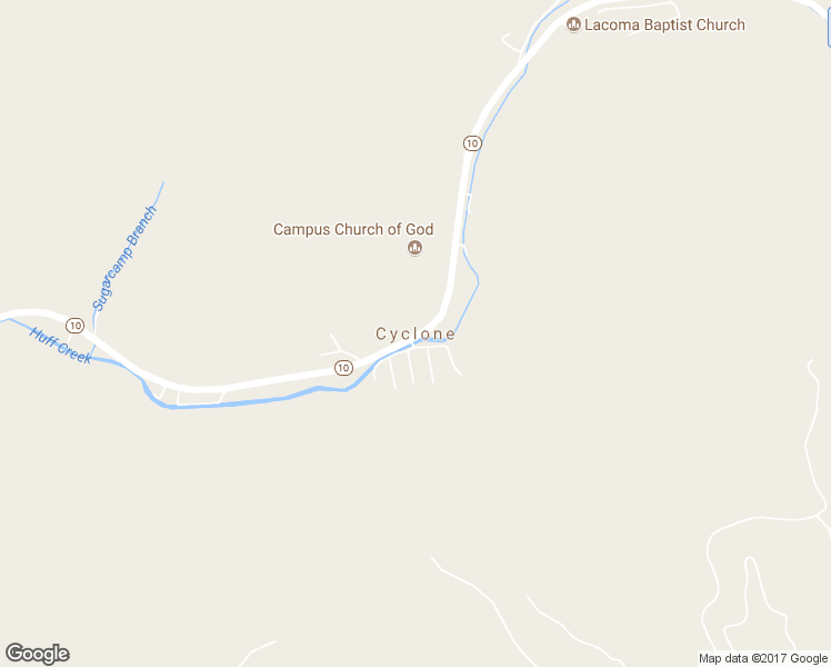 map of restaurants, bars, coffee shops, grocery stores, and more near in Cyclone