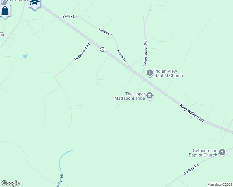 map of restaurants, bars, coffee shops, grocery stores, and more near 86 Royal Lane in King William