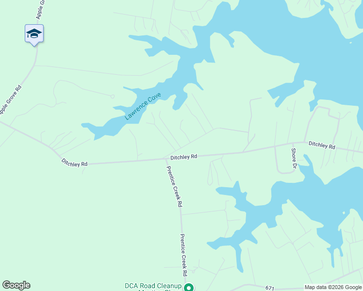 map of restaurants, bars, coffee shops, grocery stores, and more near Lawrence Cove Lane in Kilmarnock