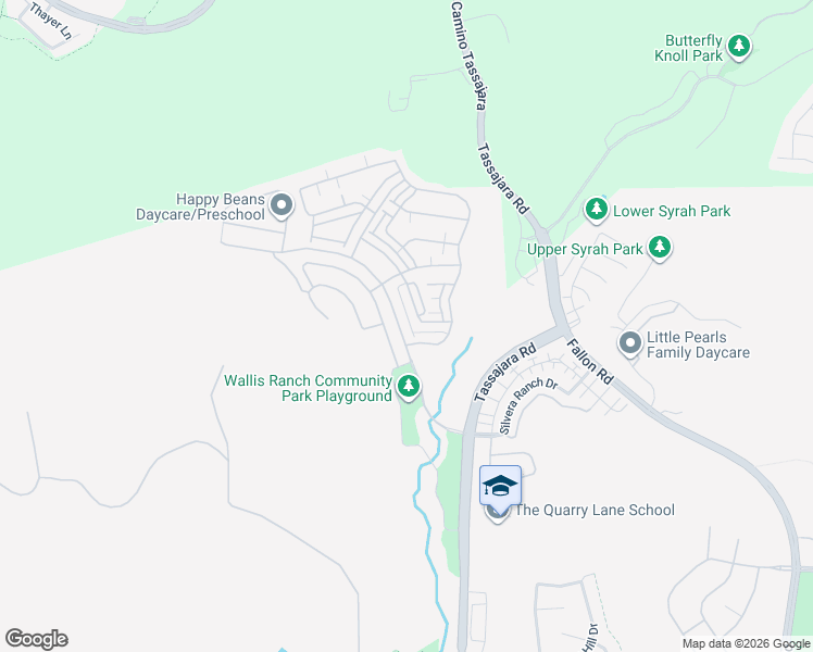 map of restaurants, bars, coffee shops, grocery stores, and more near 7052 Calistoga Lane in Dublin