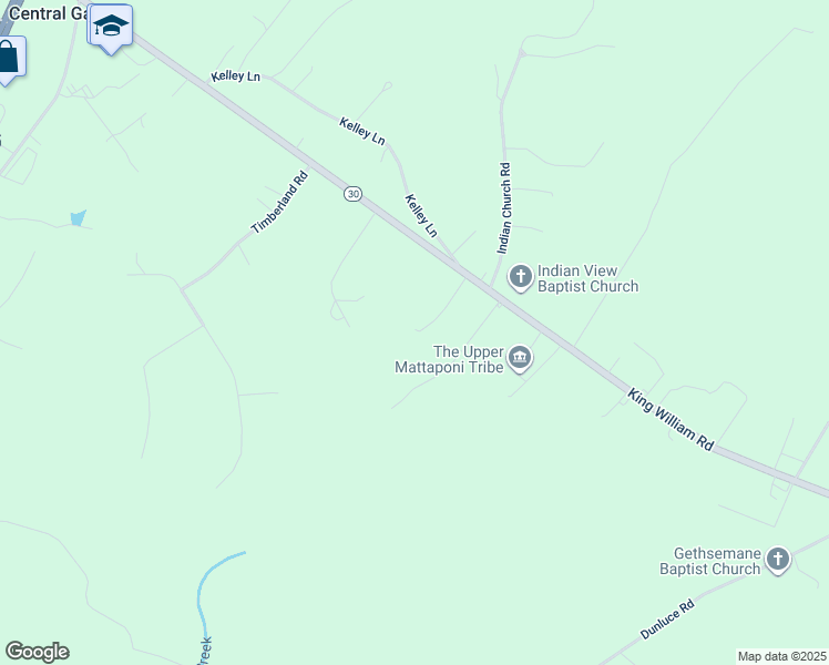 map of restaurants, bars, coffee shops, grocery stores, and more near 86 Royal Lane in King William